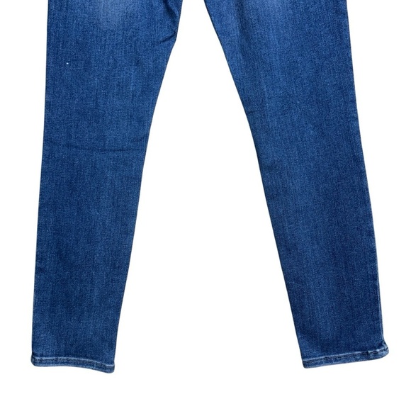 Frame Medium Wash Le High Skinny Crop Denim Jeans Womens 30 - Picture 6 of 7